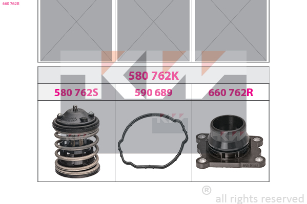 Flansa lichid racire 660 762R KW